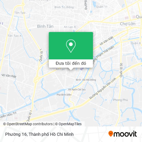 Bản đồ Phường 16