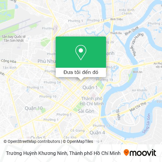 Bản đồ Trường Huỳnh Khương Ninh