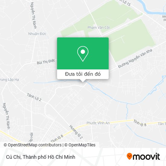 Bản đồ Củ Chi