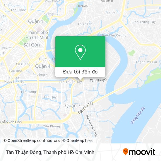 Bản đồ Tân Thuận Đông