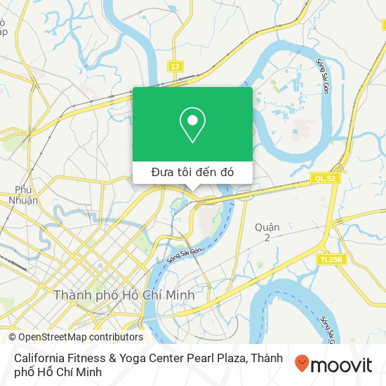 Bản đồ California Fitness & Yoga Center Pearl Plaza