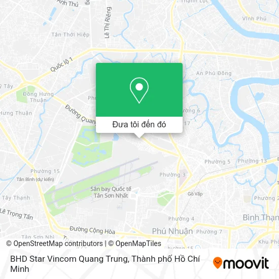 Bản đồ BHD Star Vincom Quang Trung