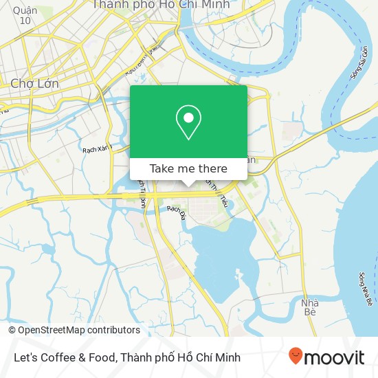 Bản đồ Let's Coffee & Food