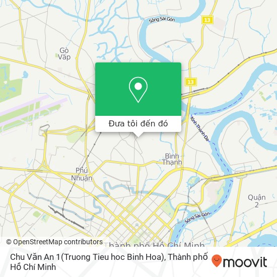 Bản đồ Chu Văn An 1(Truong Tieu hoc Binh Hoa)