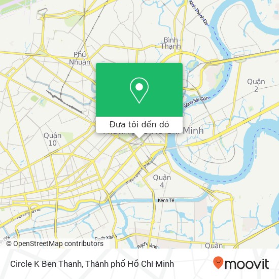 Bản đồ Circle K Ben Thanh