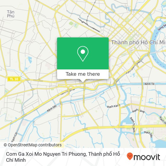 Bản đồ Com Ga Xoi Mo Nguyen Tri Phuong