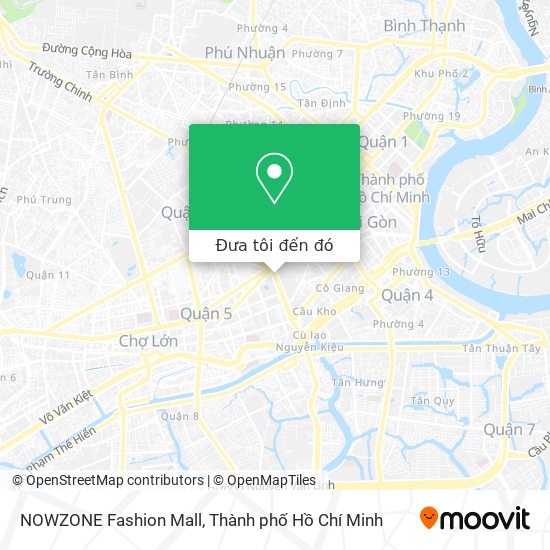 Bản đồ NOWZONE Fashion Mall