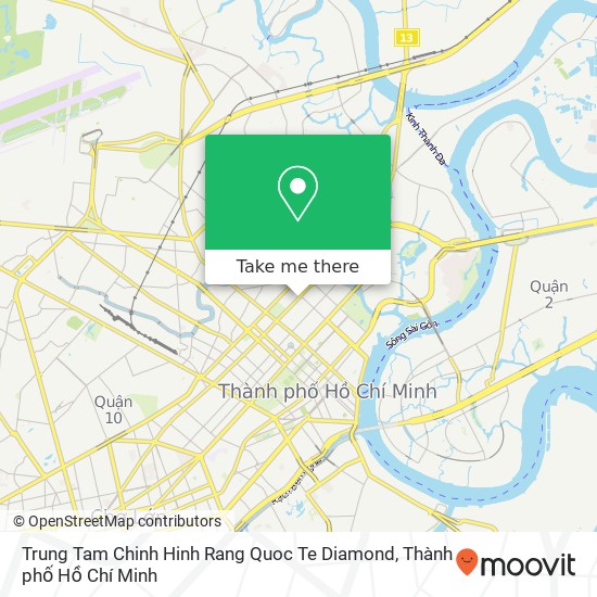 Bản đồ Trung Tam Chinh Hinh Rang Quoc Te Diamond