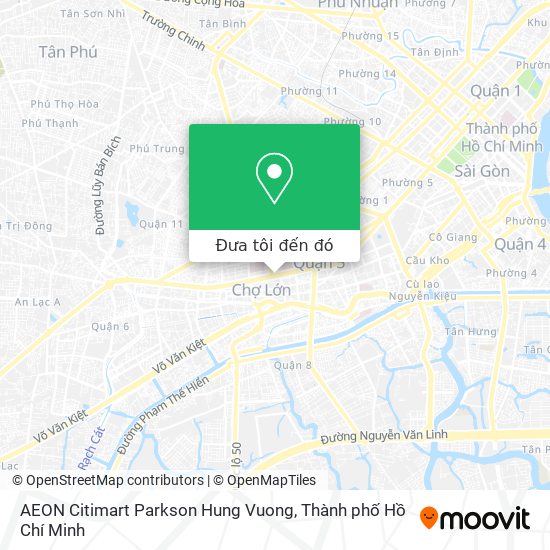 Bản đồ AEON Citimart Parkson Hung Vuong