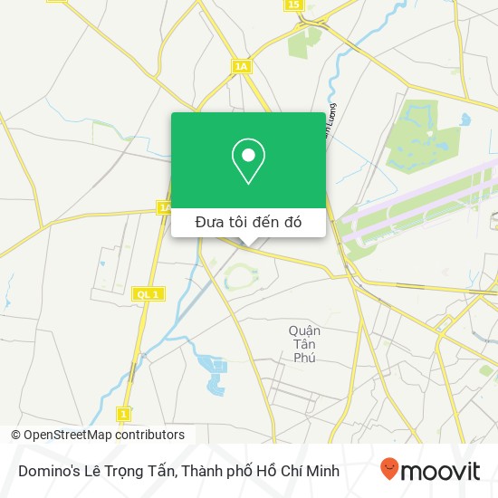 Bản đồ Domino's Lê Trọng Tấn