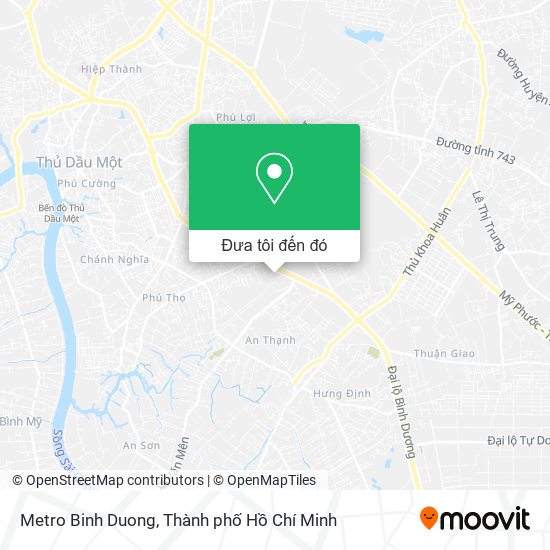 Bản đồ Metro Binh Duong