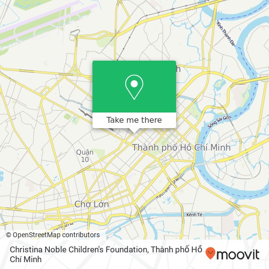 Bản đồ Christina Noble Children's Foundation