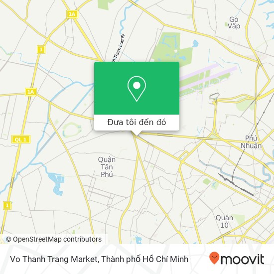 Bản đồ Vo Thanh Trang Market