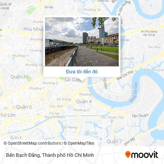 Bản đồ Bến Bạch Đằng