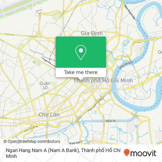 Bản đồ Ngan Hang Nam A (Nam A Bank)