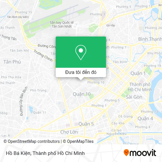 Bản đồ Hồ Bá Kiện