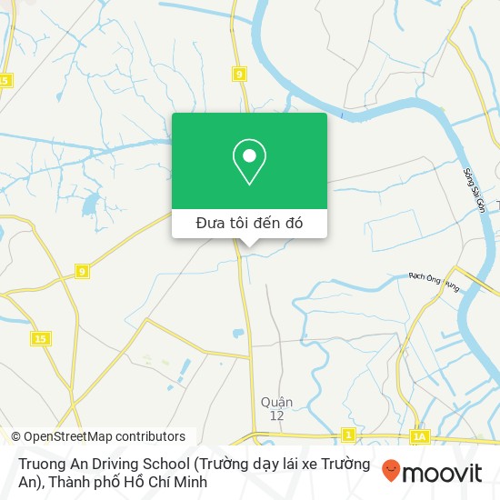 Bản đồ Truong An Driving School (Trường dạy lái xe Trường An)