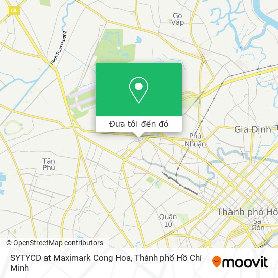 Bản đồ SYTYCD at Maximark Cong Hoa