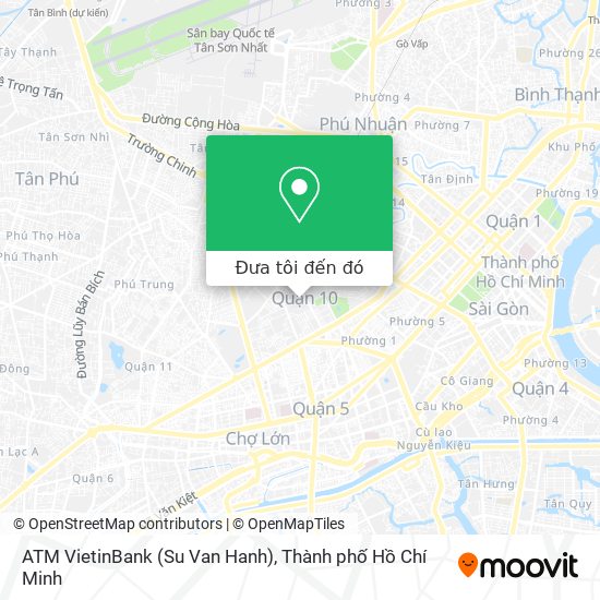 Bản đồ ATM VietinBank (Su Van Hanh)