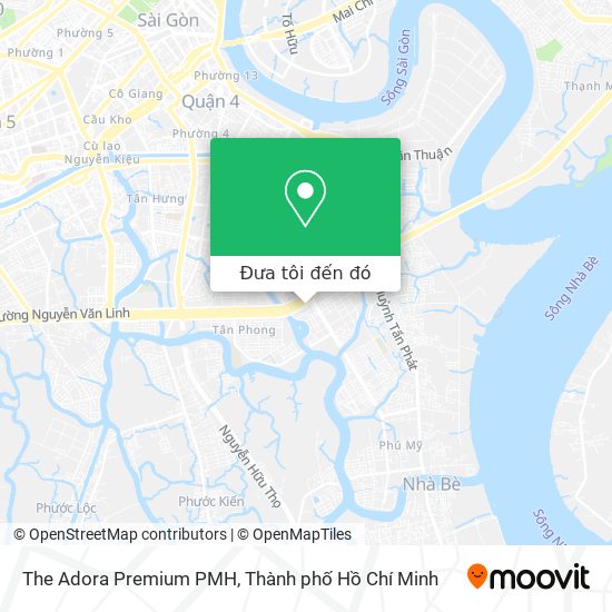 Bản đồ The Adora Premium PMH