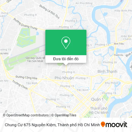 Bản đồ Chung Cư 675 Nguyễn Kiệm