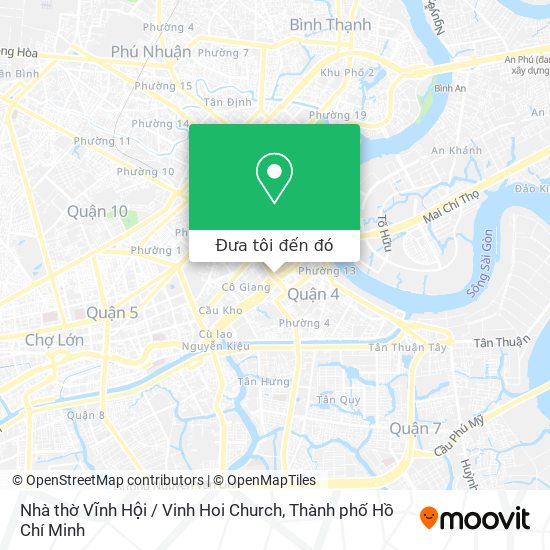 Bản đồ Nhà thờ Vĩnh Hội / Vinh Hoi Church