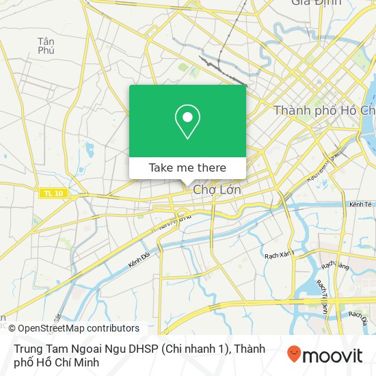 Bản đồ Trung Tam Ngoai Ngu DHSP (Chi nhanh 1)