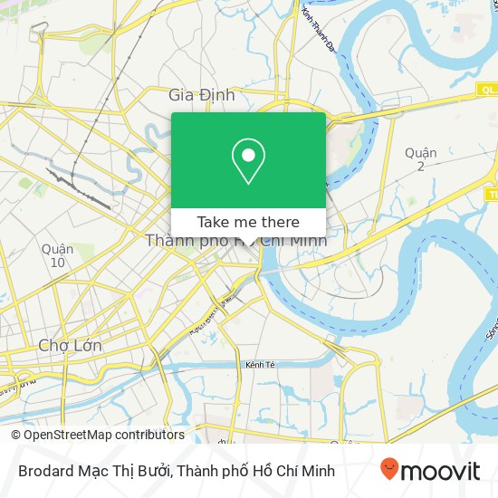 Bản đồ Brodard Mạc Thị Bưởi