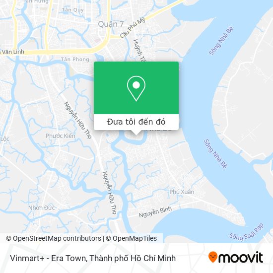 Bản đồ Vinmart+ - Era Town