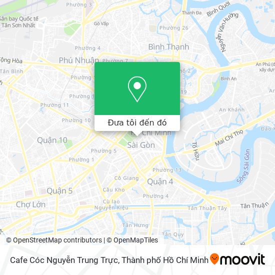 Bản đồ Cafe Cóc Nguyễn Trung Trực