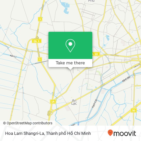 Bản đồ Hoa Lam Shangri-La