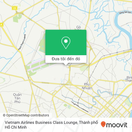 Bản đồ Vietnam Airlines Business Class Lounge