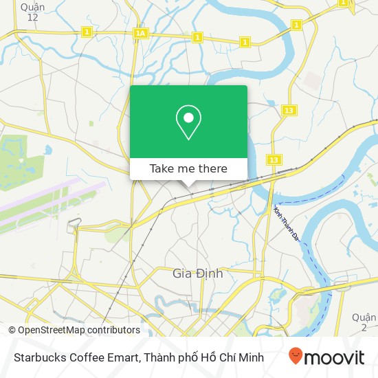 Bản đồ Starbucks Coffee Emart