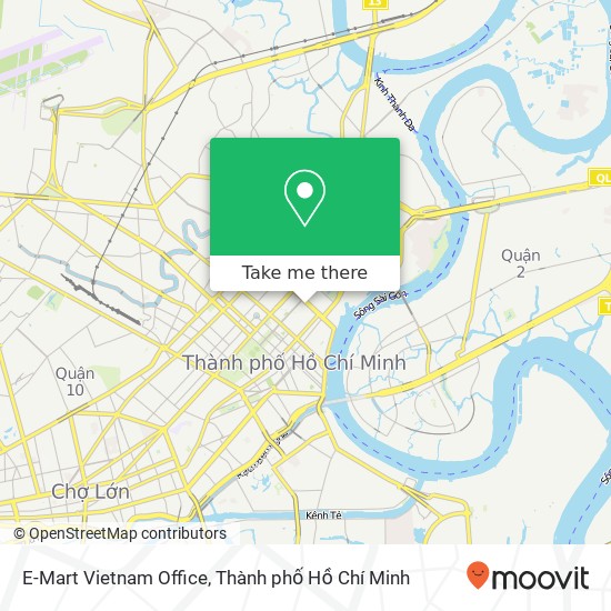 Bản đồ E-Mart Vietnam Office
