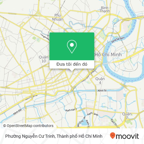 Bản đồ Phường Nguyễn Cư Trinh