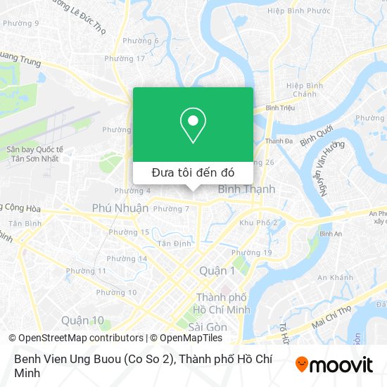 Bản đồ Benh Vien Ung Buou (Co So 2)