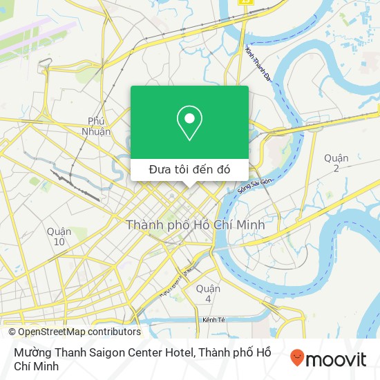 Bản đồ Mường Thanh Saigon Center Hotel