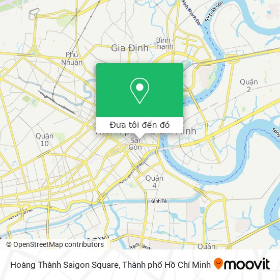 Bản đồ Hoàng Thành Saigon Square