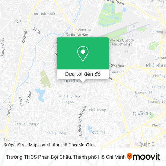 Bản đồ Trường THCS Phan Bội Châu