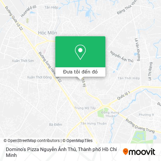 Bản đồ Domino's Pizza Nguyễn Ảnh Thủ