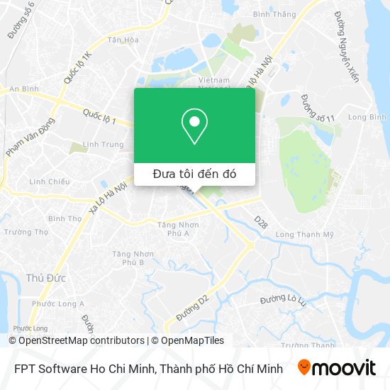 Bản đồ FPT Software Ho Chi Minh