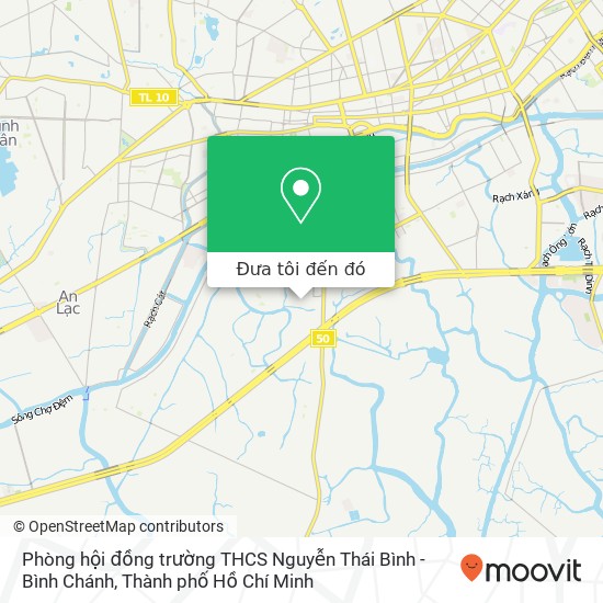 Bản đồ Phòng hội đồng trường THCS Nguyễn Thái Bình - Bình Chánh