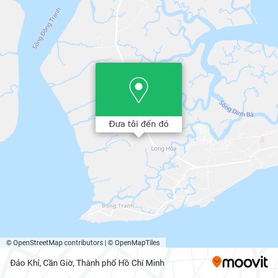 Bản đồ Đảo Khỉ, Cần Giờ