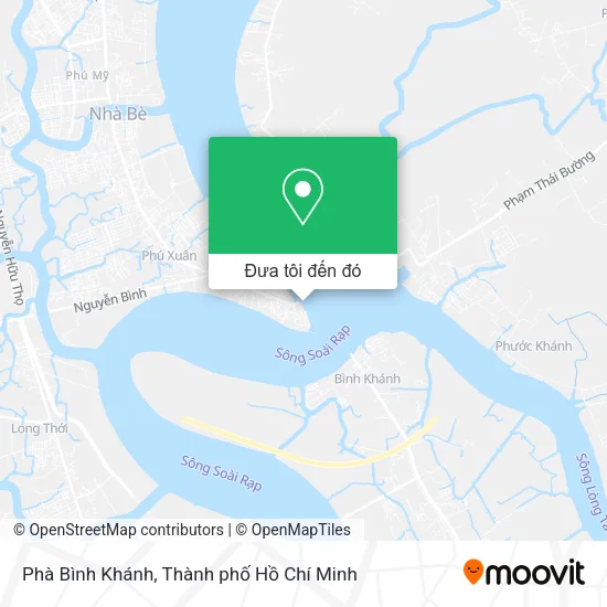 Bản đồ Phà Bình Khánh