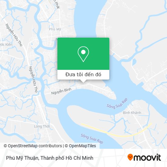 Bản đồ Phú Mỹ Thuận
