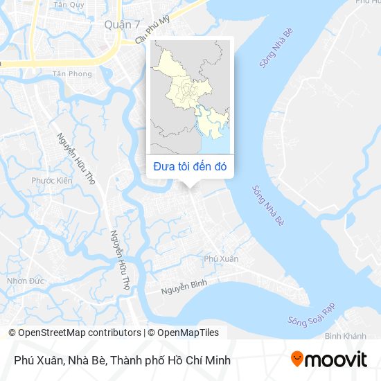 Bản đồ Phú Xuân, Nhà Bè