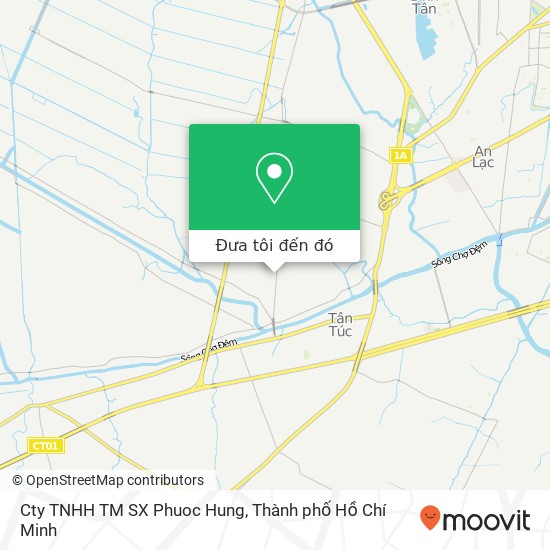 Bản đồ Cty TNHH TM SX Phuoc Hung