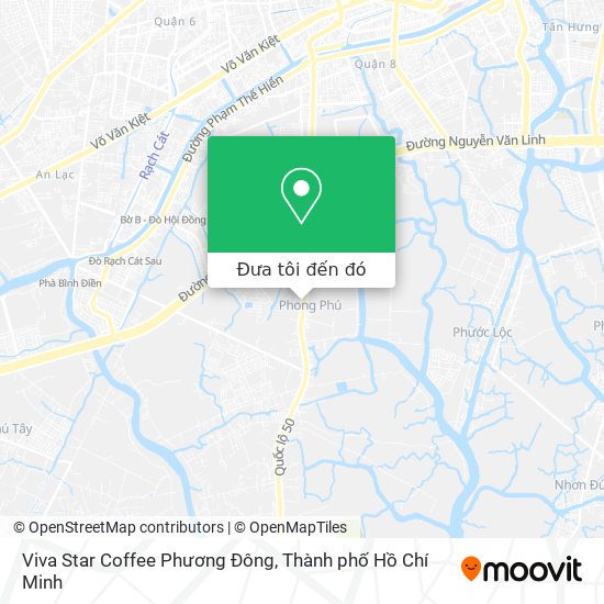 Bản đồ Viva Star Coffee Phương Đông