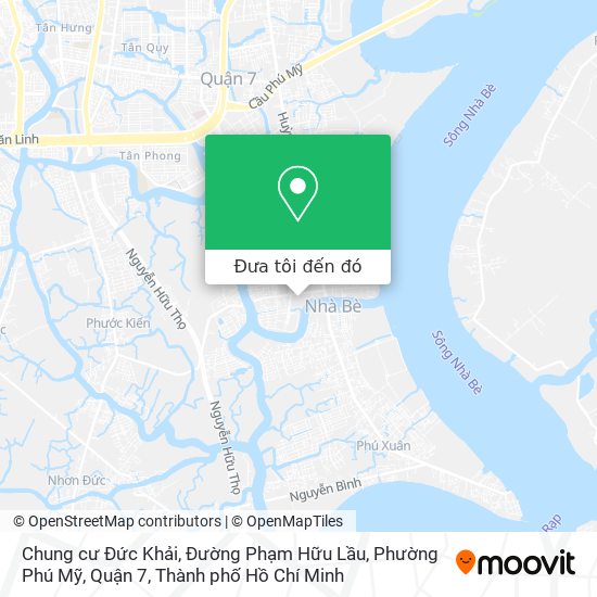 Bản đồ Chung cư Đức Khải, Đường Phạm Hữu Lầu, Phường Phú Mỹ, Quận 7