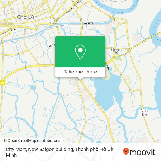 Bản đồ City Mart, New Saigon building